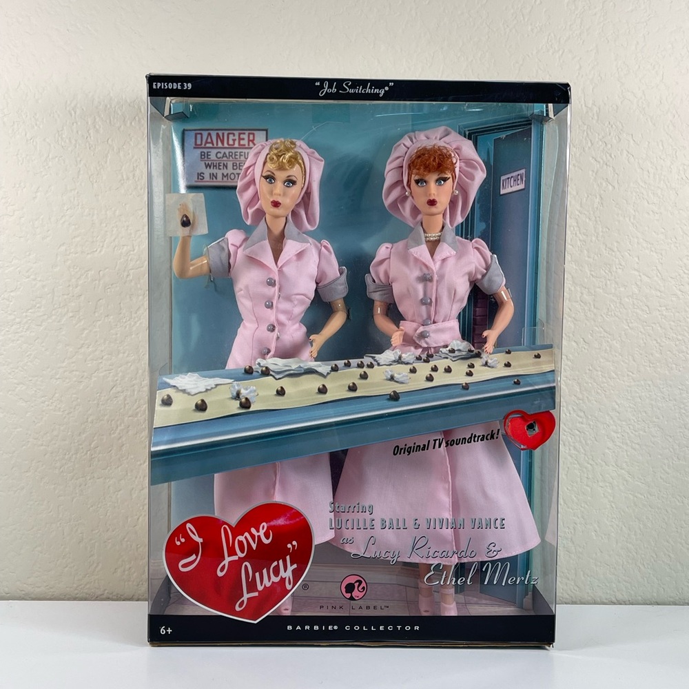 Barbie Collector Dolls I Love Lucy Episode 39 “Job Searching” NIB